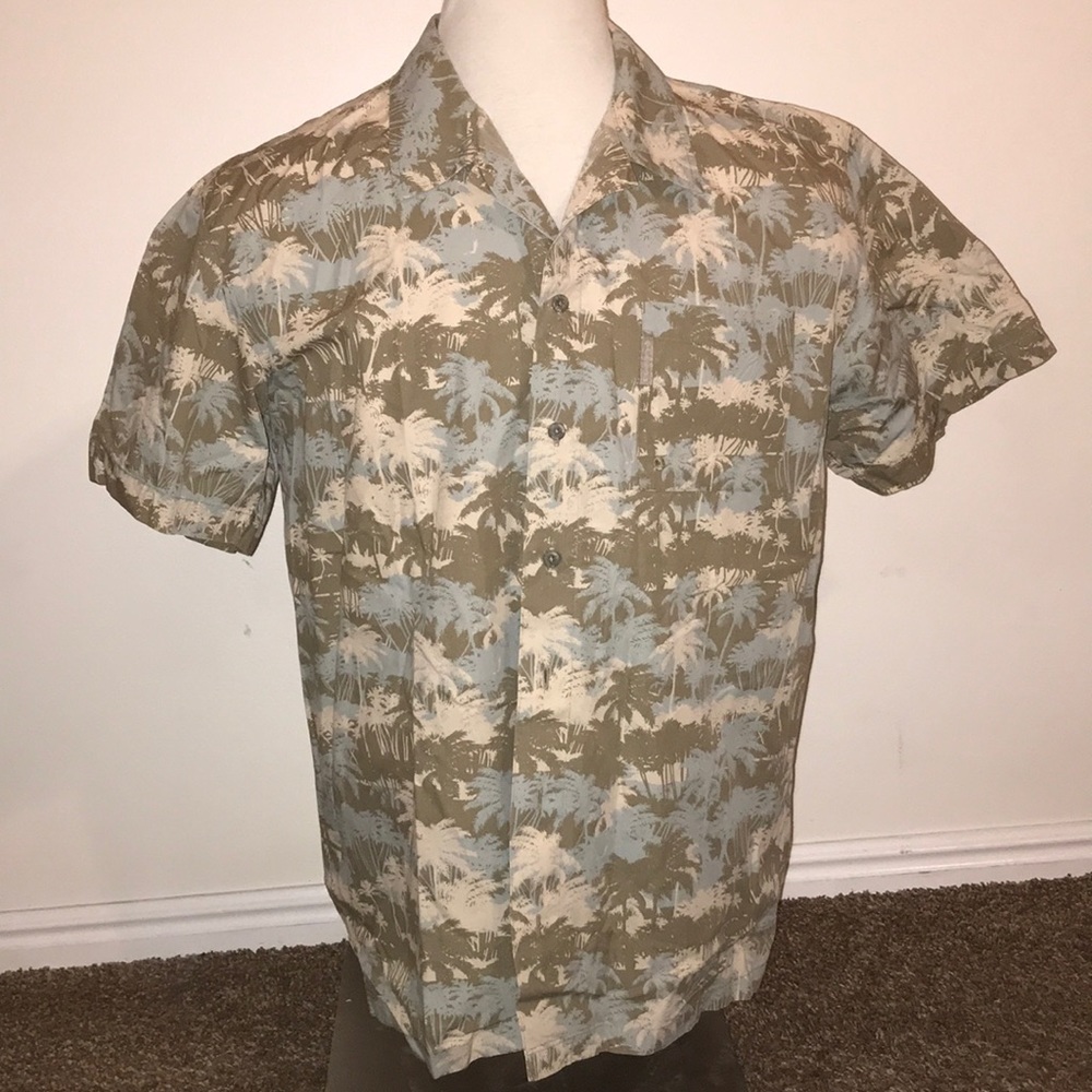 Columbia PFG Button-Front Shirt Size Large